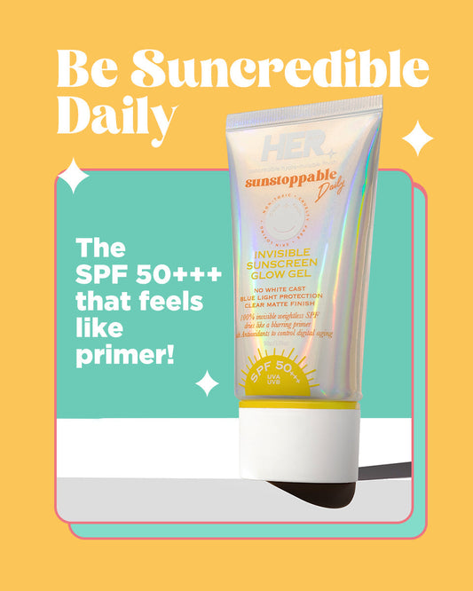 Be Suncredible Daily: An SPF 50+++ that feels like primer!