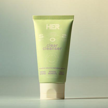 Clear Cleanser with 1% Salicylic Acid by HER Beauty