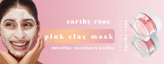 Early Rose: Pink Clay Mask | Detoxifies, Nourishes & Purifies