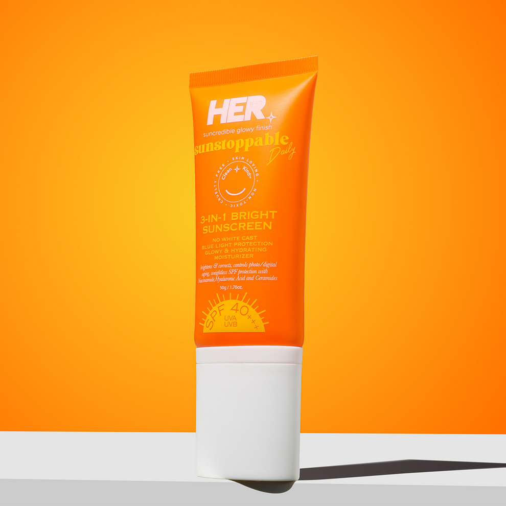 3 in 1 Bright Sunscreen SPF 40+++ | Her Beauty